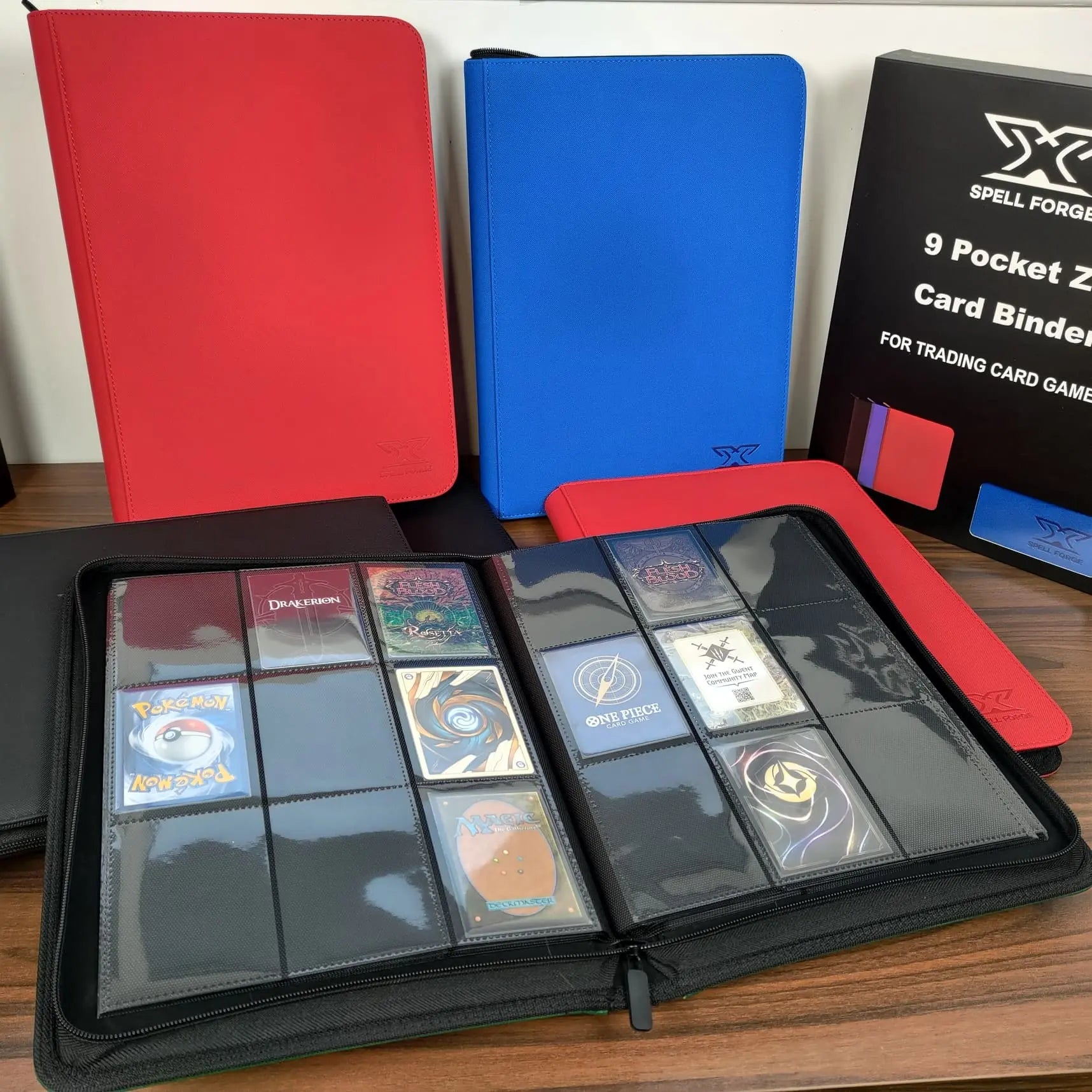 Portfolio premium 9 poches - 360 cartes Spell Forge